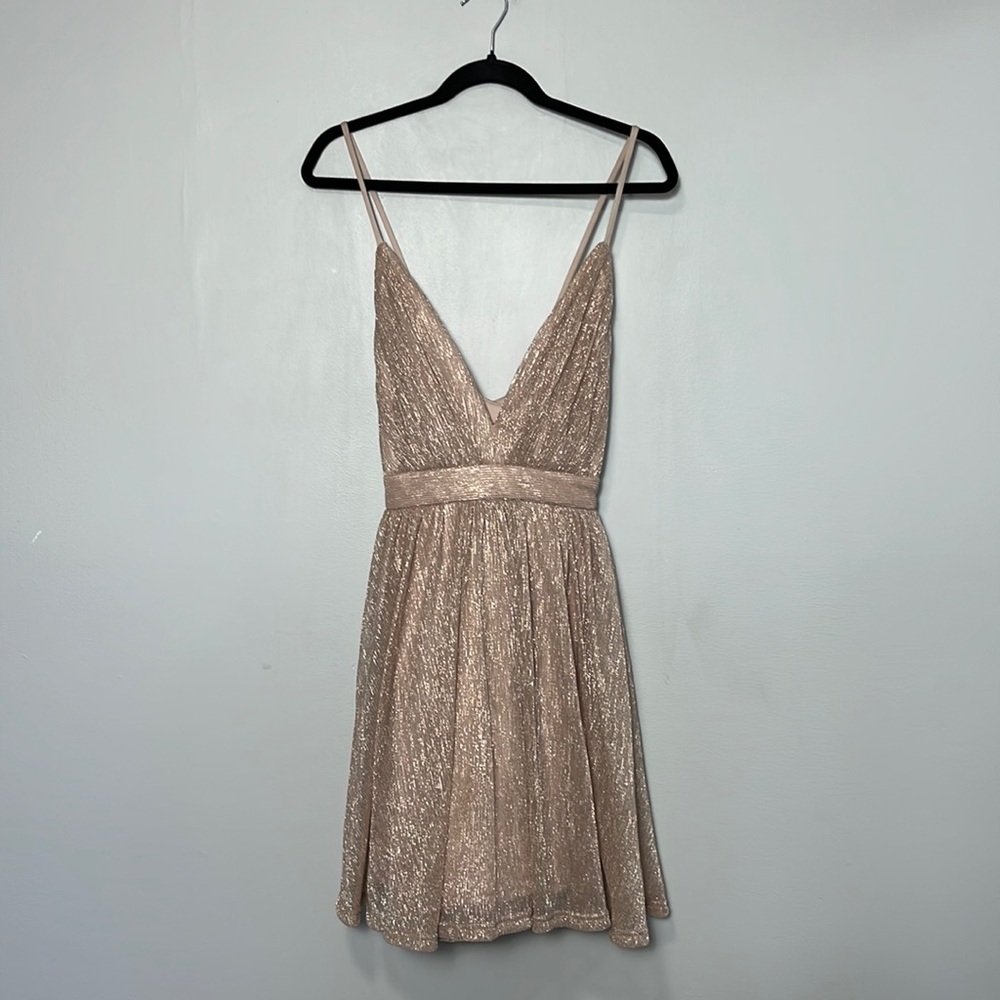 Le Chateau blush dusk pink strappy dress size XL